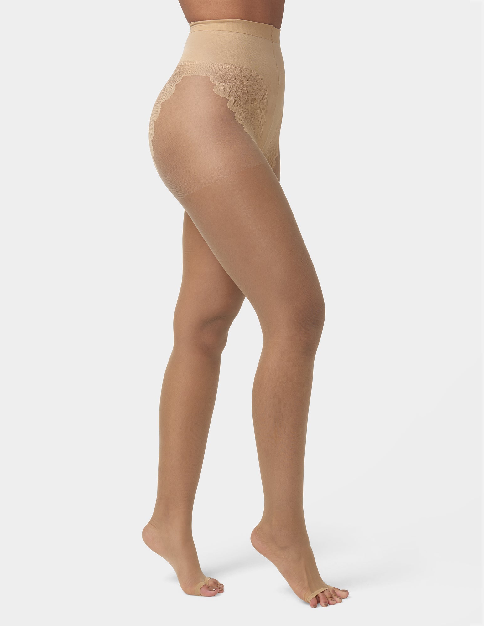 Toeless Control Top Pantyhose – HUE