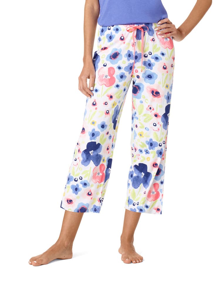 Womens pj capris sale