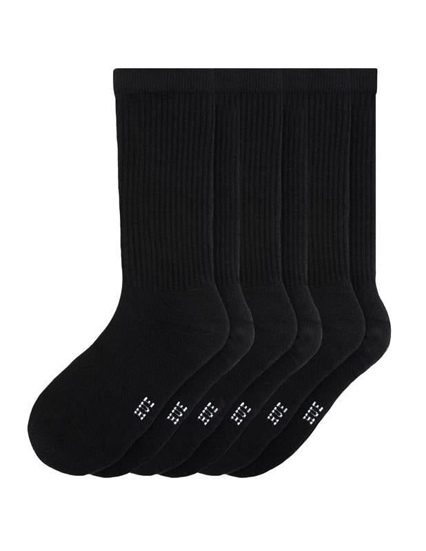 Flat lays of Hue's Men's Must Have Crew Sock Multipack in Black
