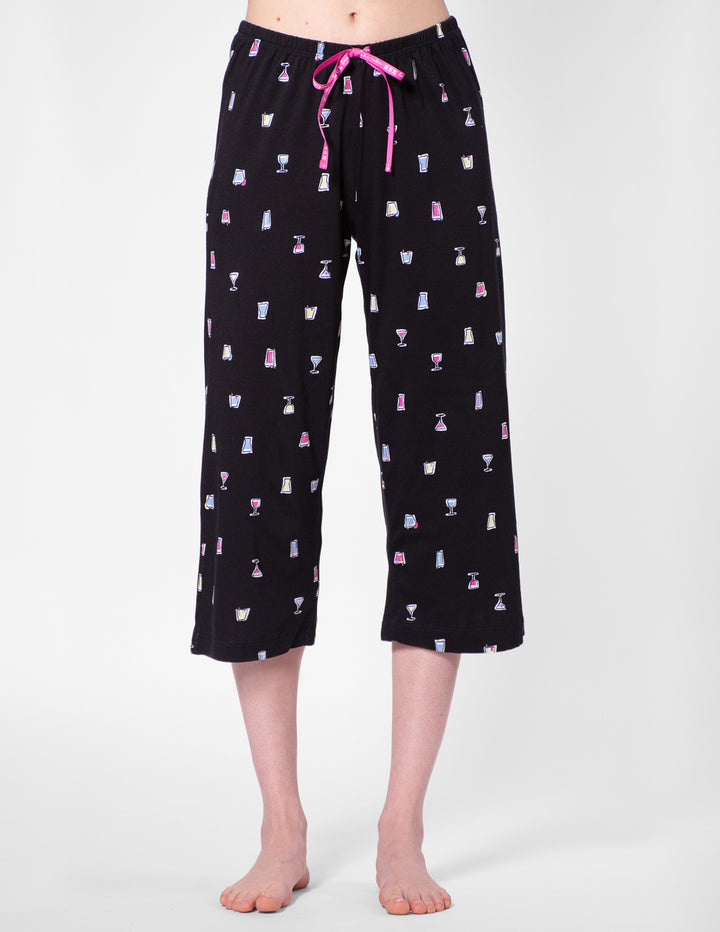 SleepWell Night Cap Capri Pajama Pant