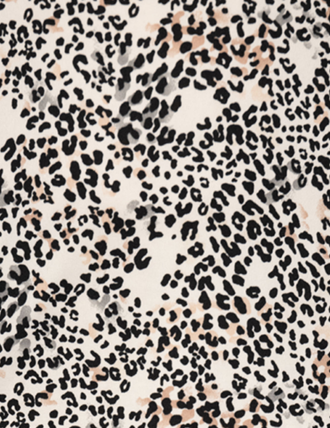 A close-up of an animal print fabric.
