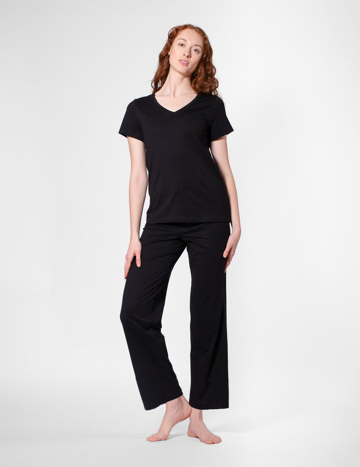 SleepWell V-Neck Short Sleeve Tee