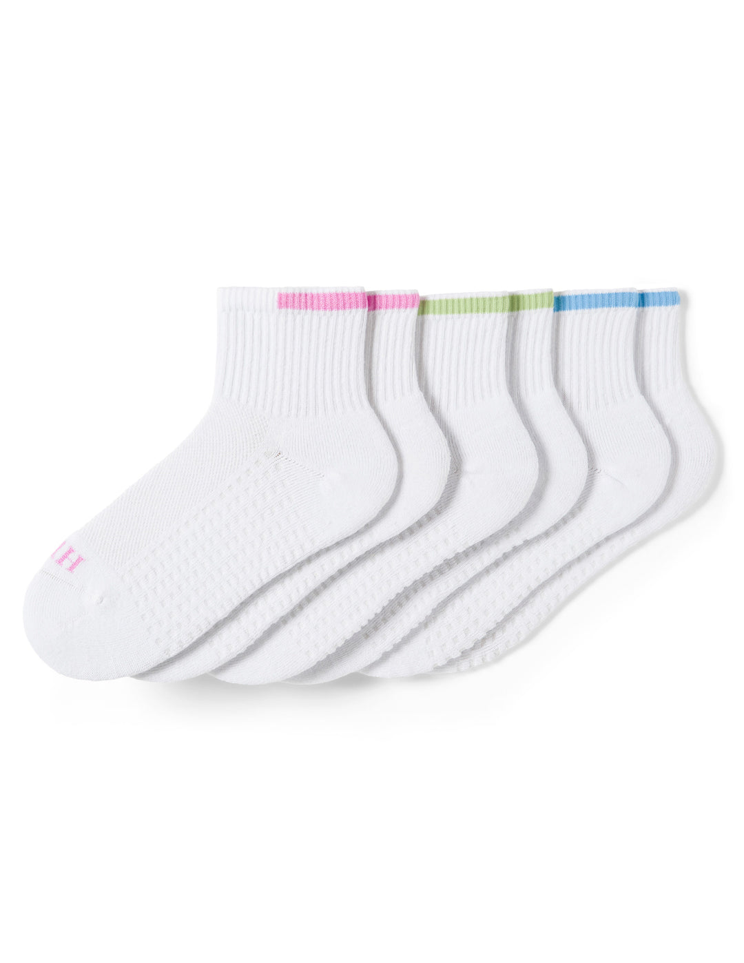 Air Cushion Mini Crew Top Socks 3 Pair Pack