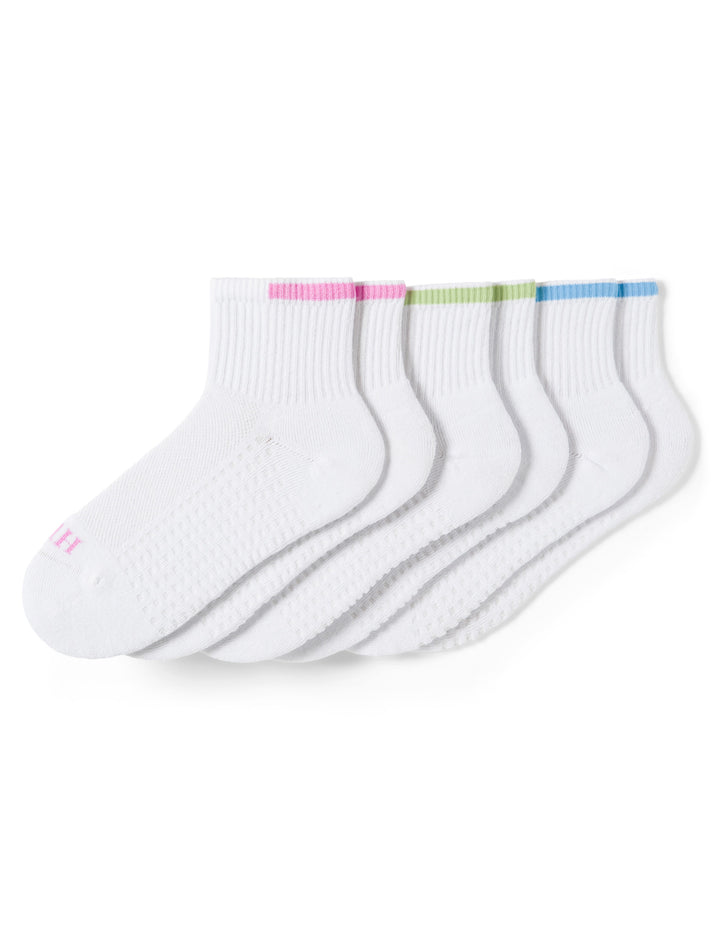 Air Cushion Mini Crew Top Socks 3 Pair Pack