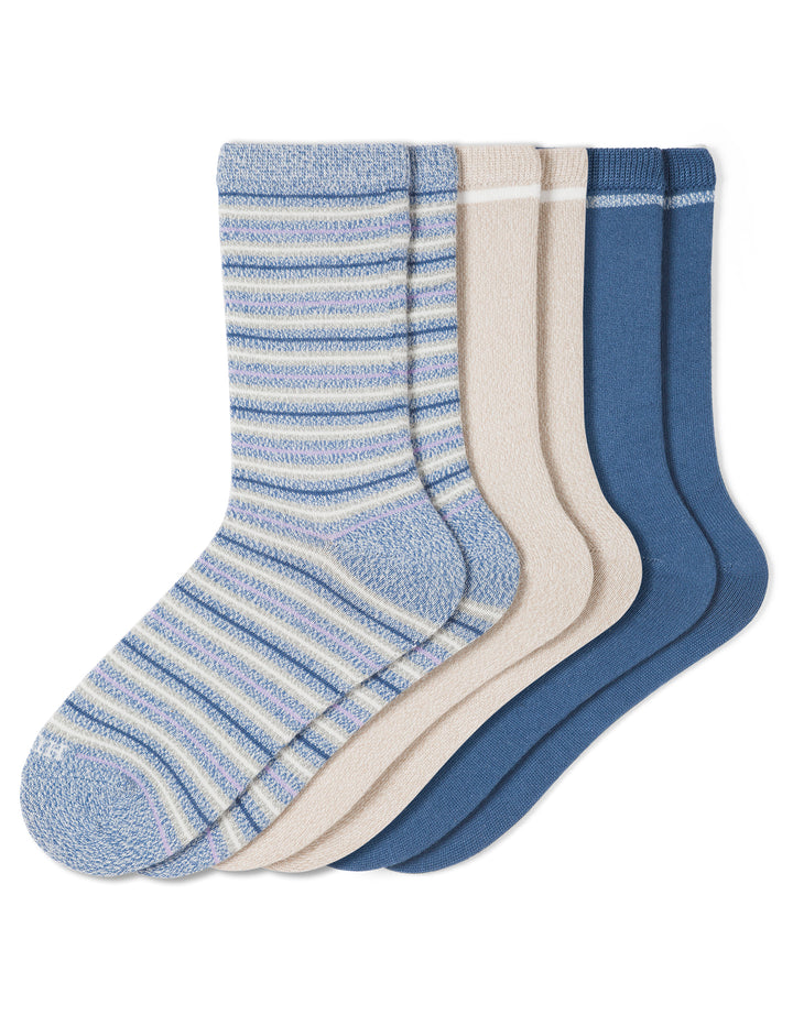 Super Soft Crew Sock 3 Pair Pack