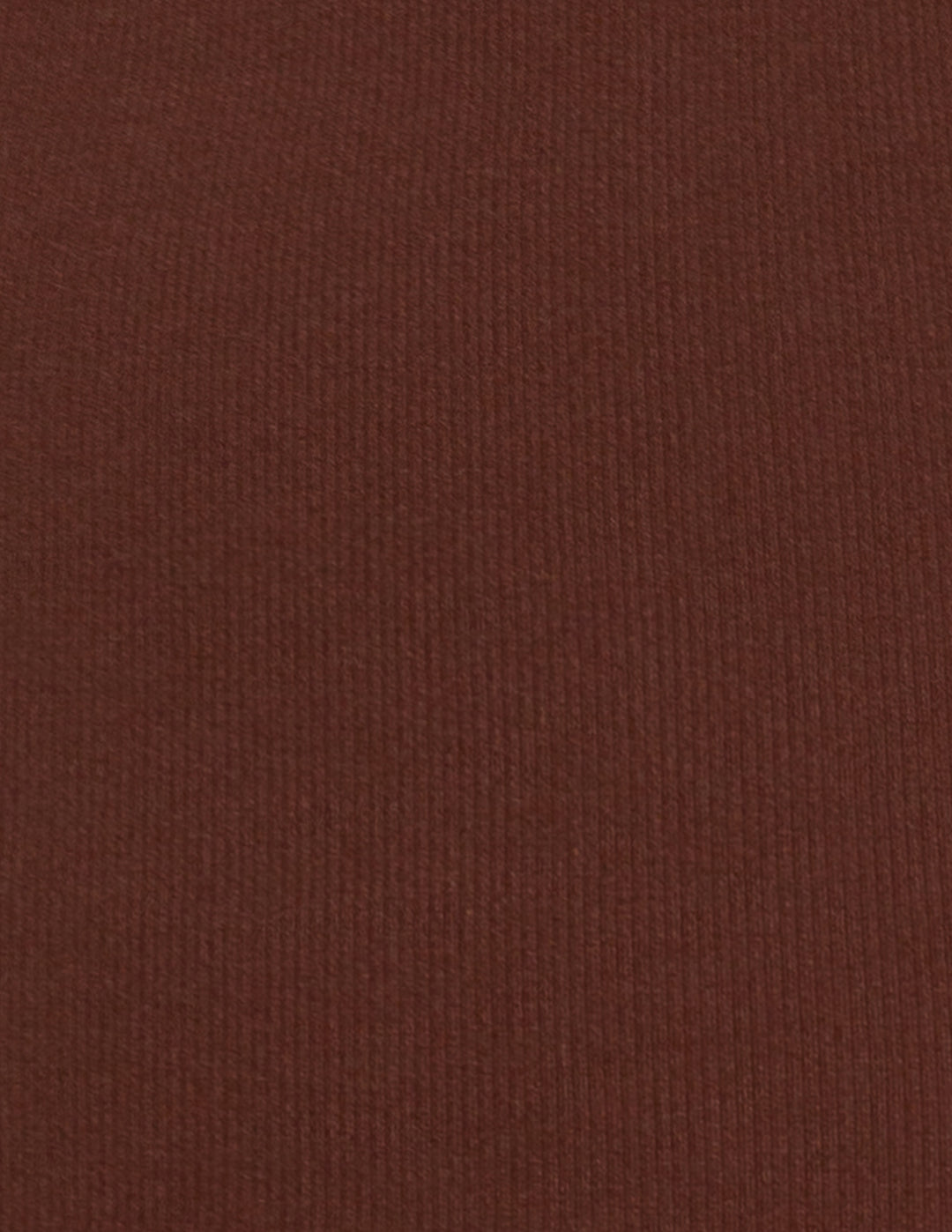 A close-up of a ribbed brown fabric texture.