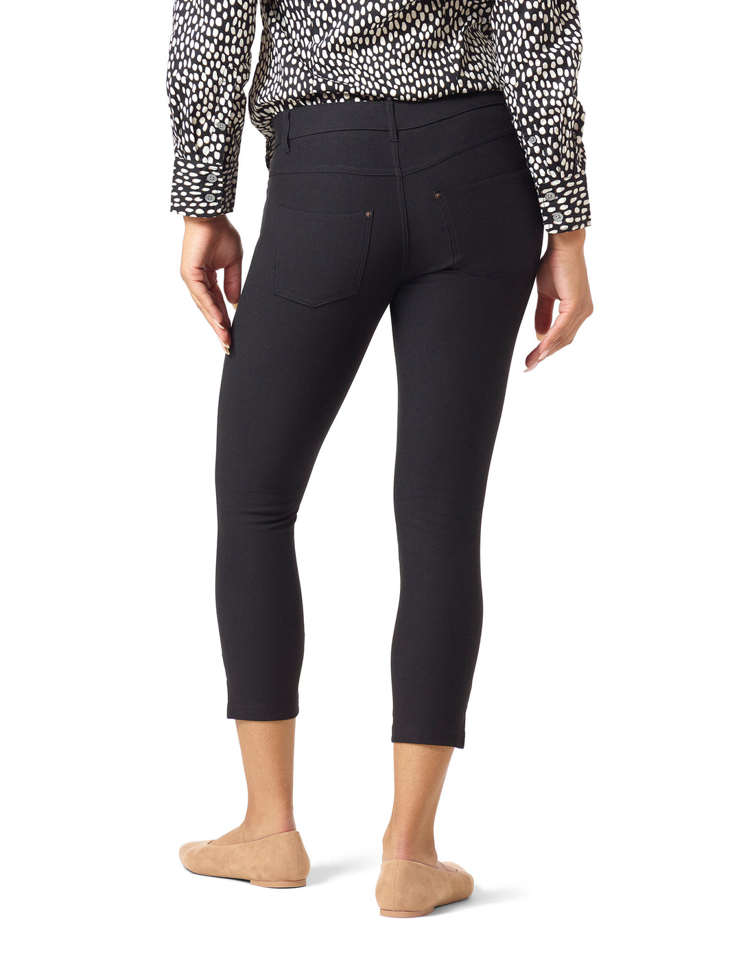 Essential Denim Mid-Rise Capri – HUE - Main Image