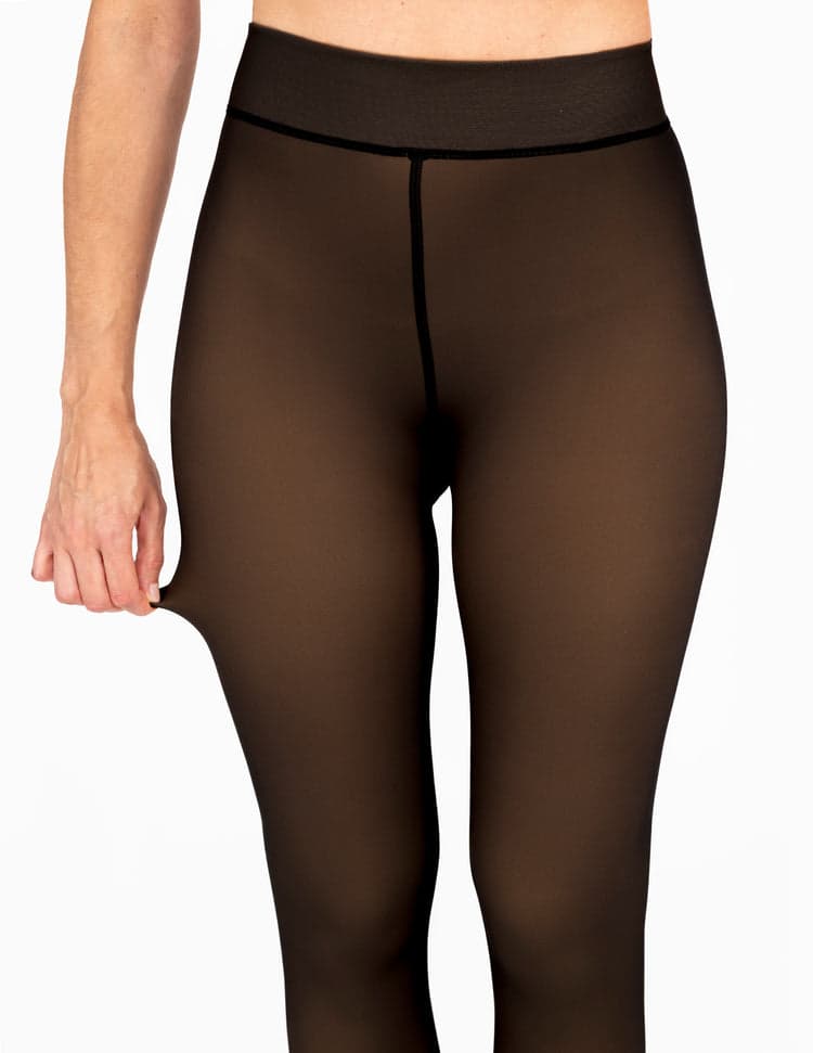 Fleece lined womens tights on sale