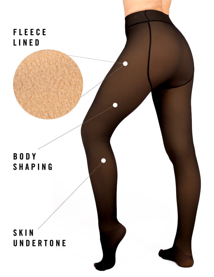 Lined pantyhose best sale