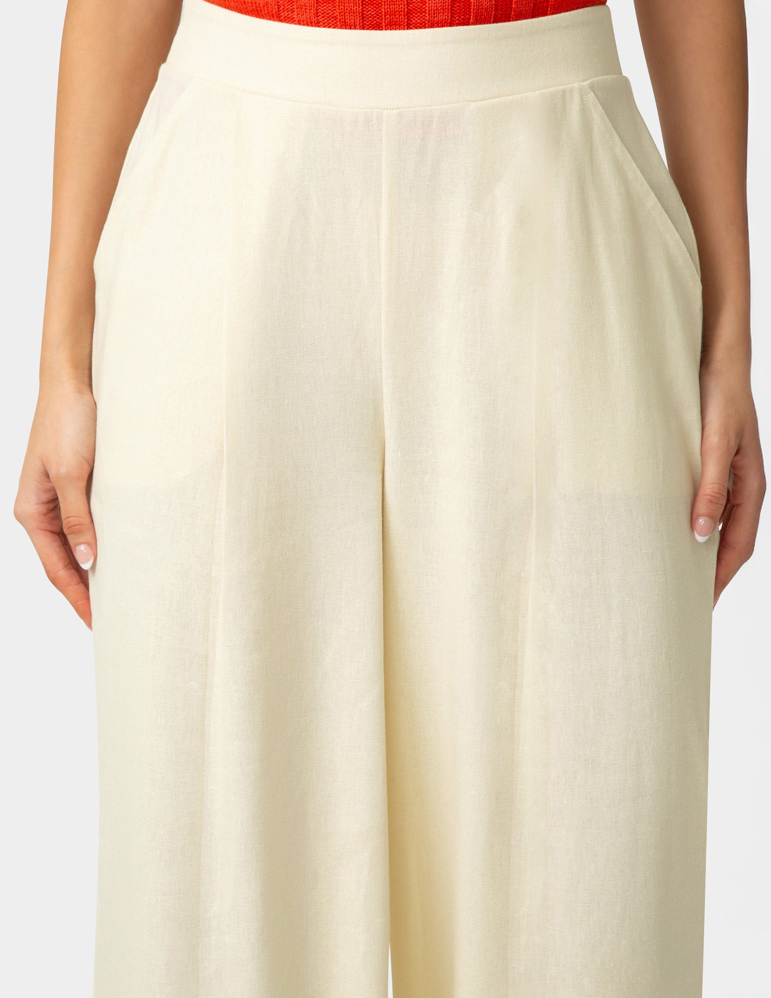 Coastal Linen Palazzo Pant – HUE