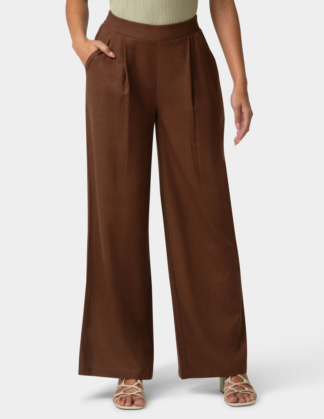 Coastal Linen Palazzo Pant