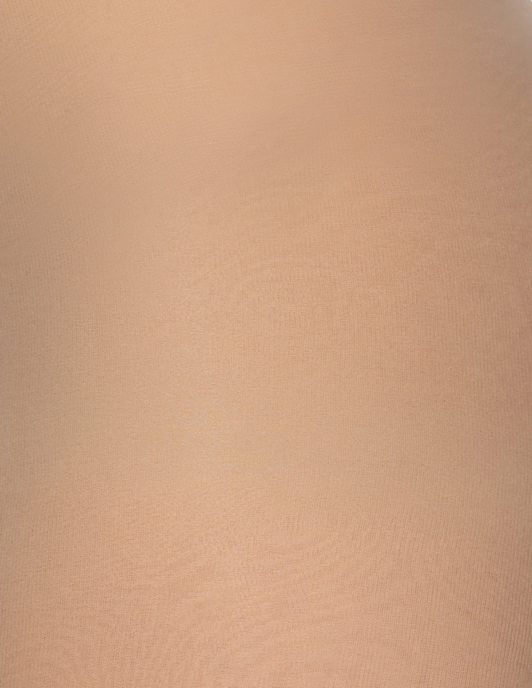 A close-up of a smooth, warm beige textured material fabric.