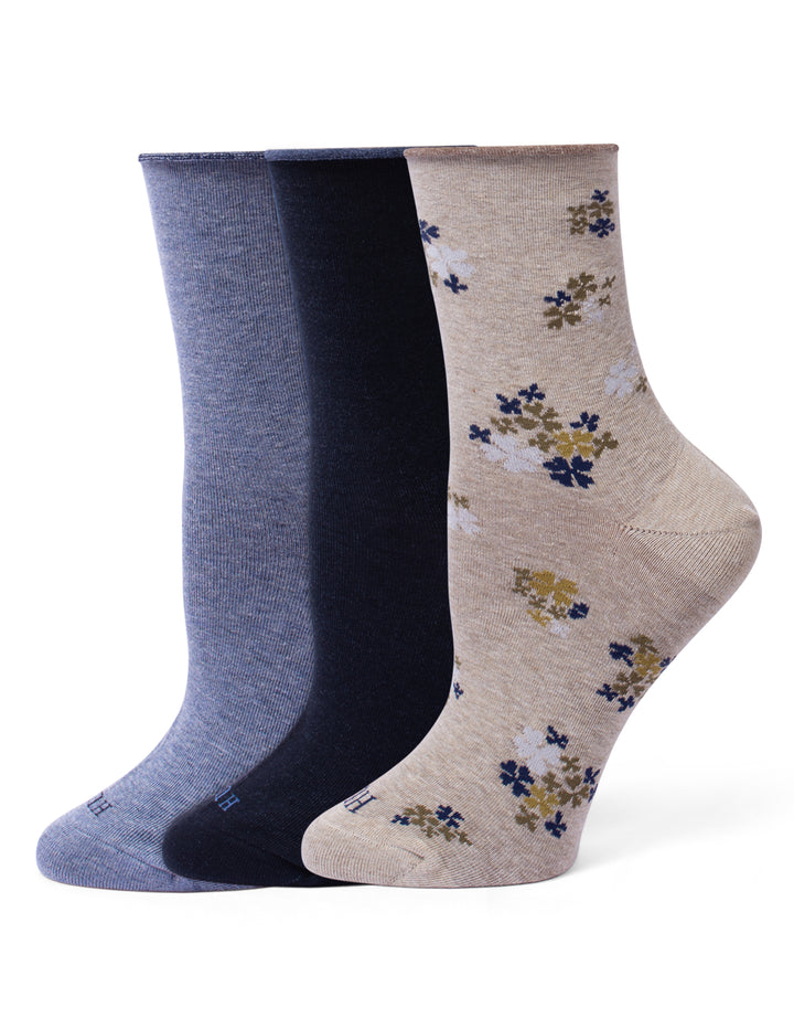 Cropped Jeans Sock 3 Pair Pack