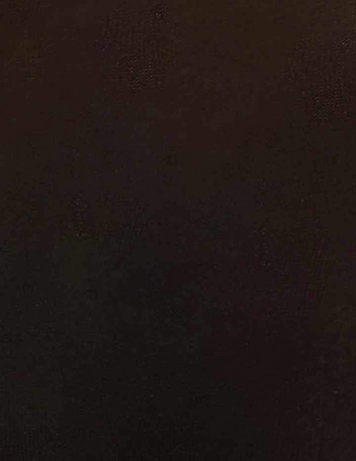 A close-up texture shot of a black fabric material, showing fine grain and subtle sheen.