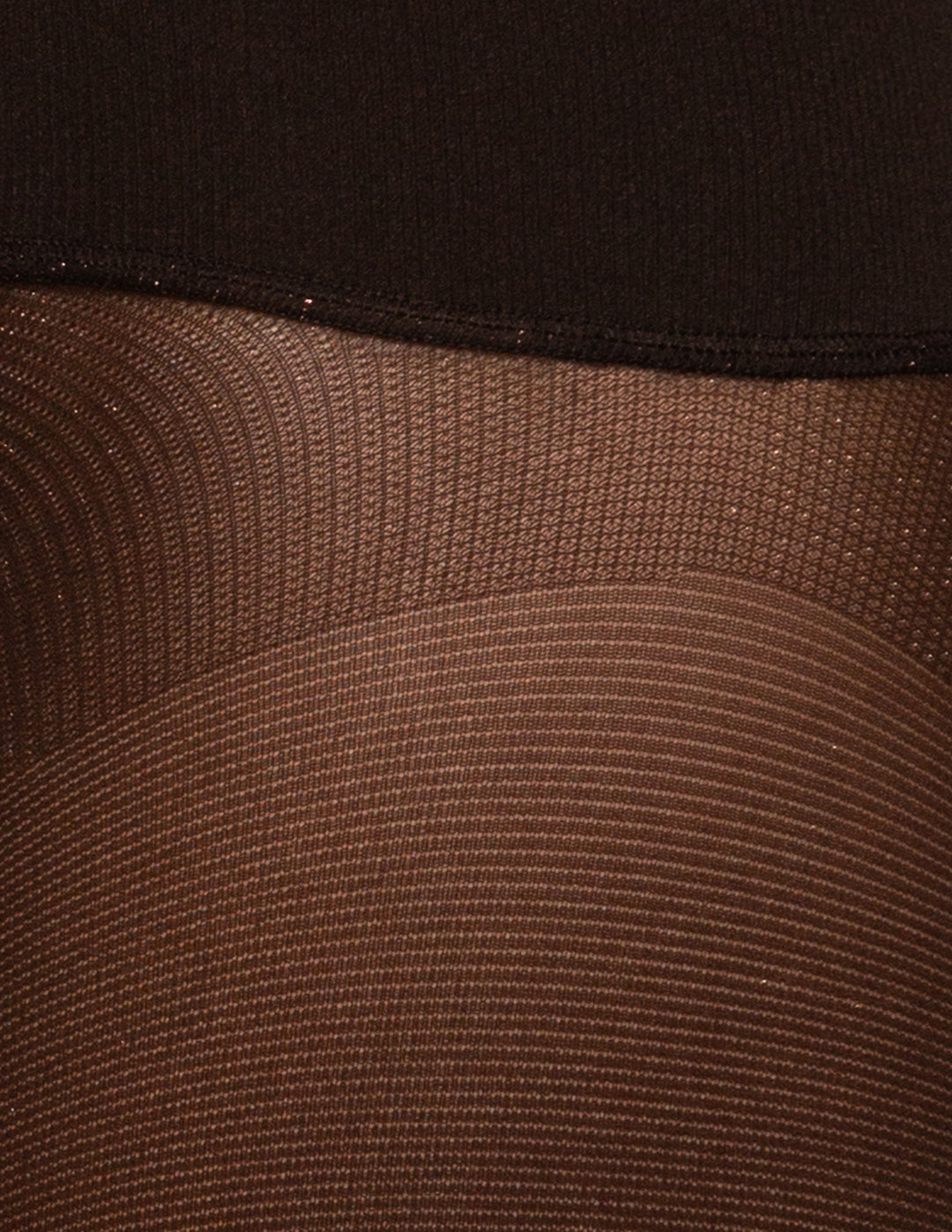 Brown lurex fabric material.