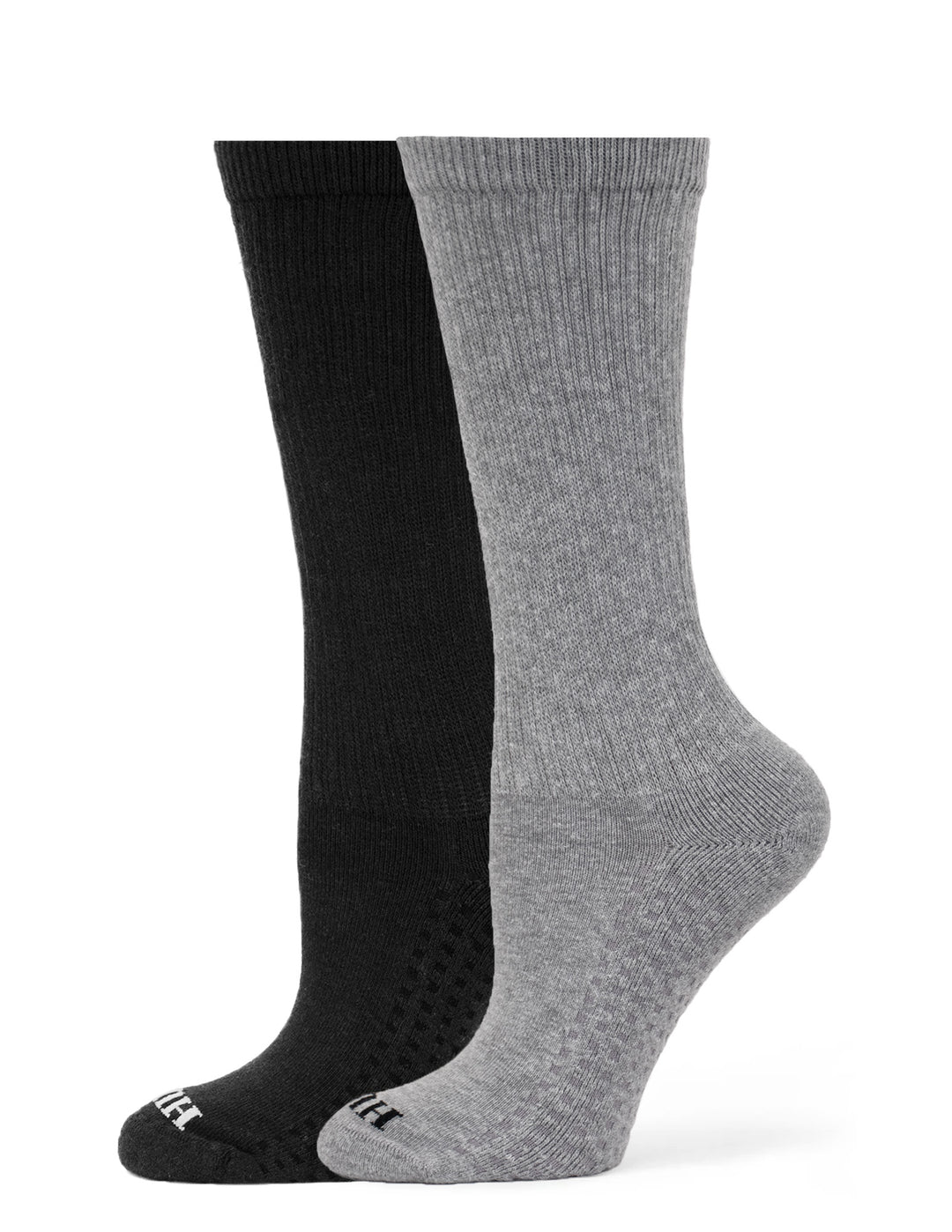 Air Cushion Sport Scrunch Crew Socks 2 Pair Pack