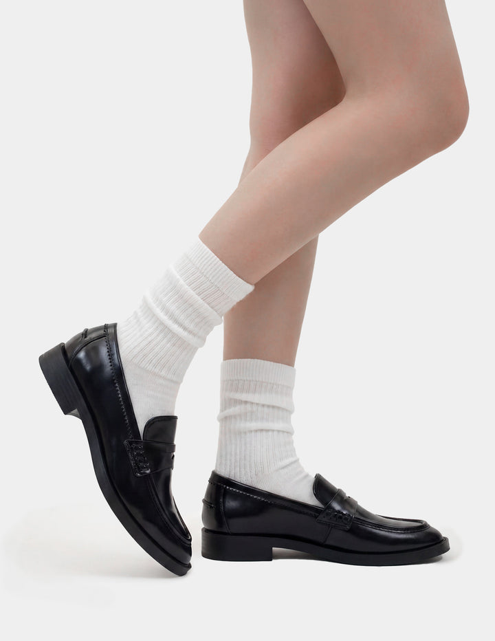 Air Cushion Sport Scrunch Crew Socks 2 Pair Pack