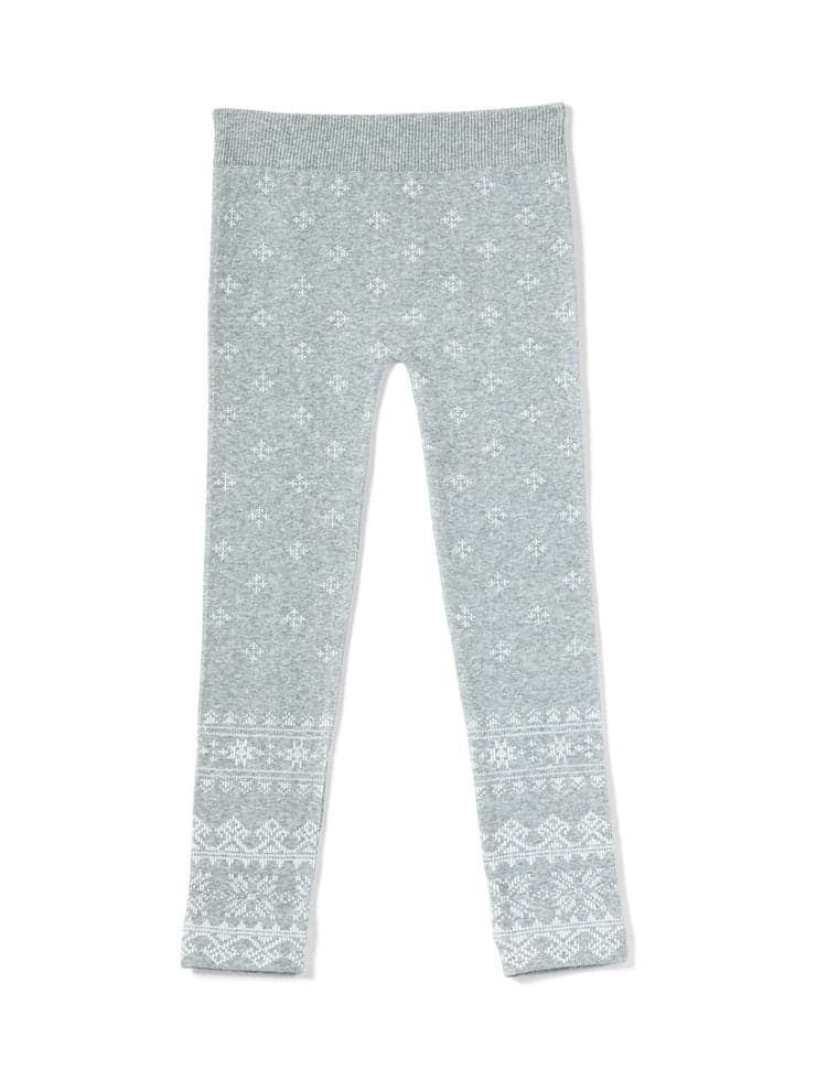 Fairisle Seamless Girl's Leggings