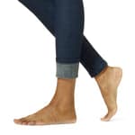 Cozy Denim Legging with Faux-Fur Lining