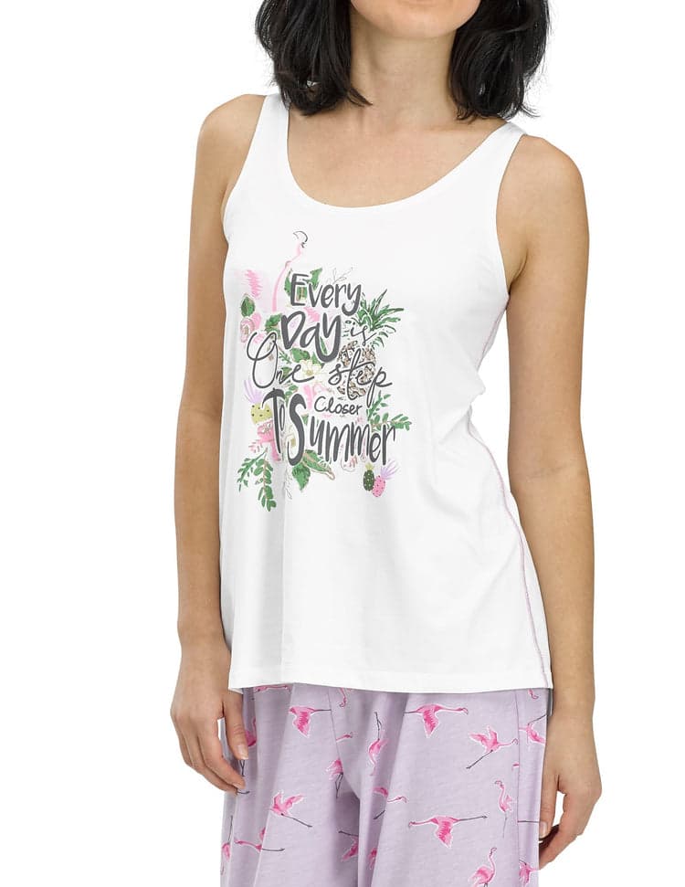 Closer To Summer PJ Tank Top HUE