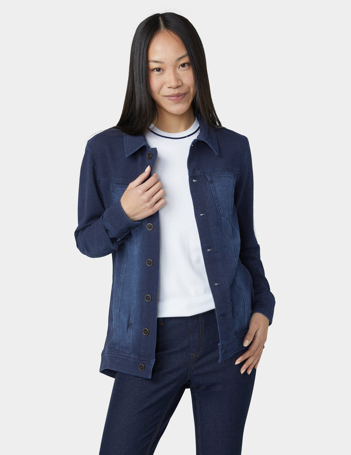 French Terry Shacket