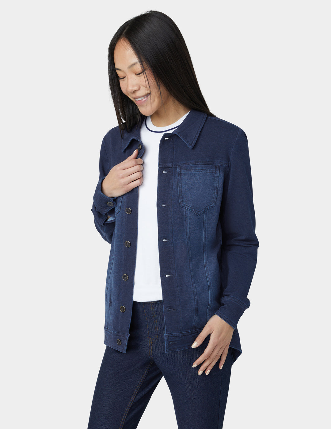 French Terry Shacket