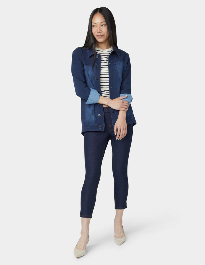 French Terry Shacket