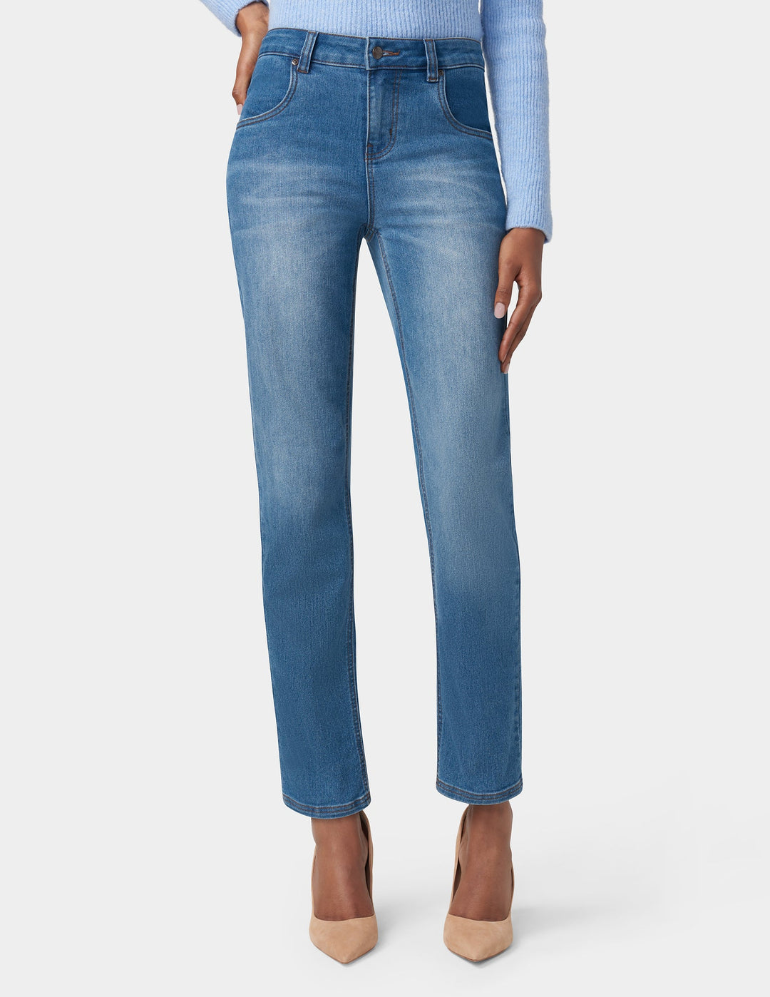 Straight Leg Jeans – HUE - Main Image