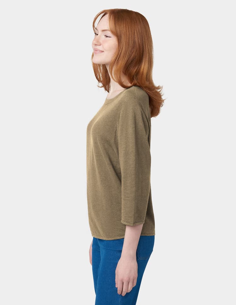 Jersey Sweater Knit Top