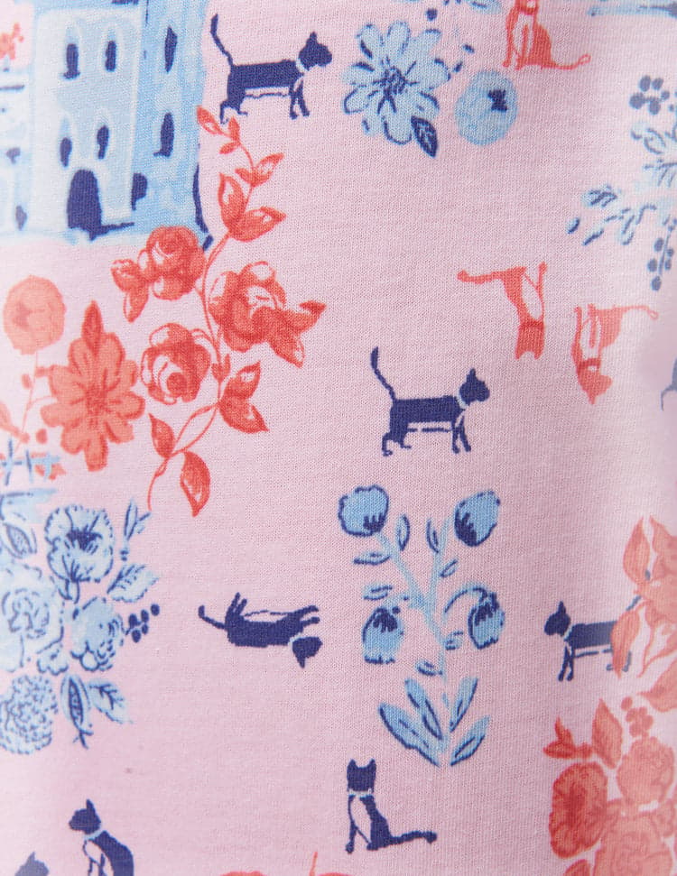 Kittyville Toile PJ Capri