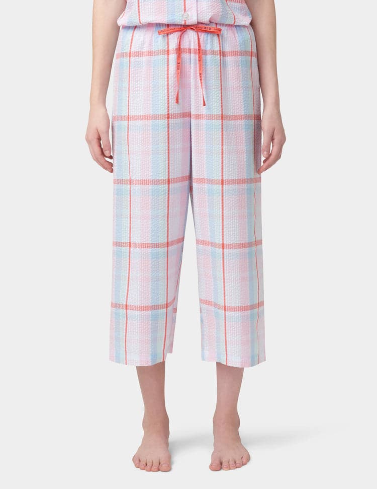 Seersucker PJ Capri