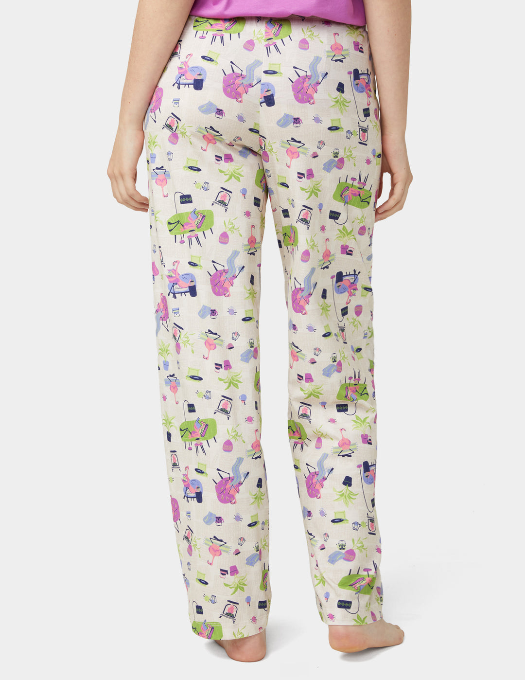 Lounging Flamingos PJ Pant