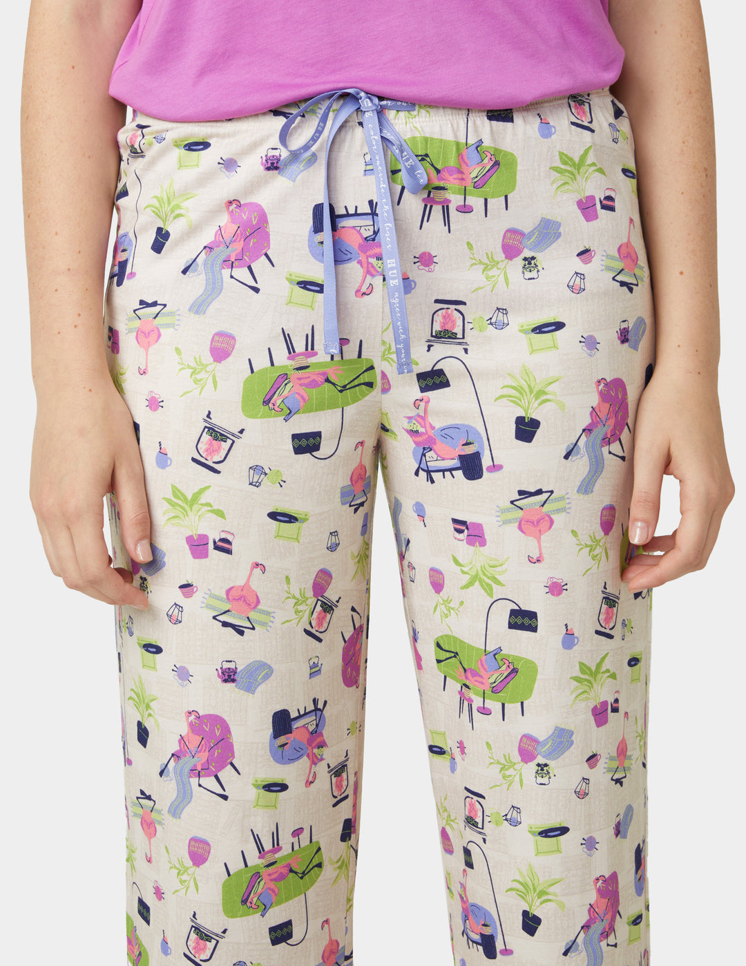 Lounging Flamingos PJ Pant