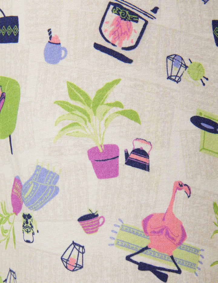 Lounging Flamingos PJ Pant