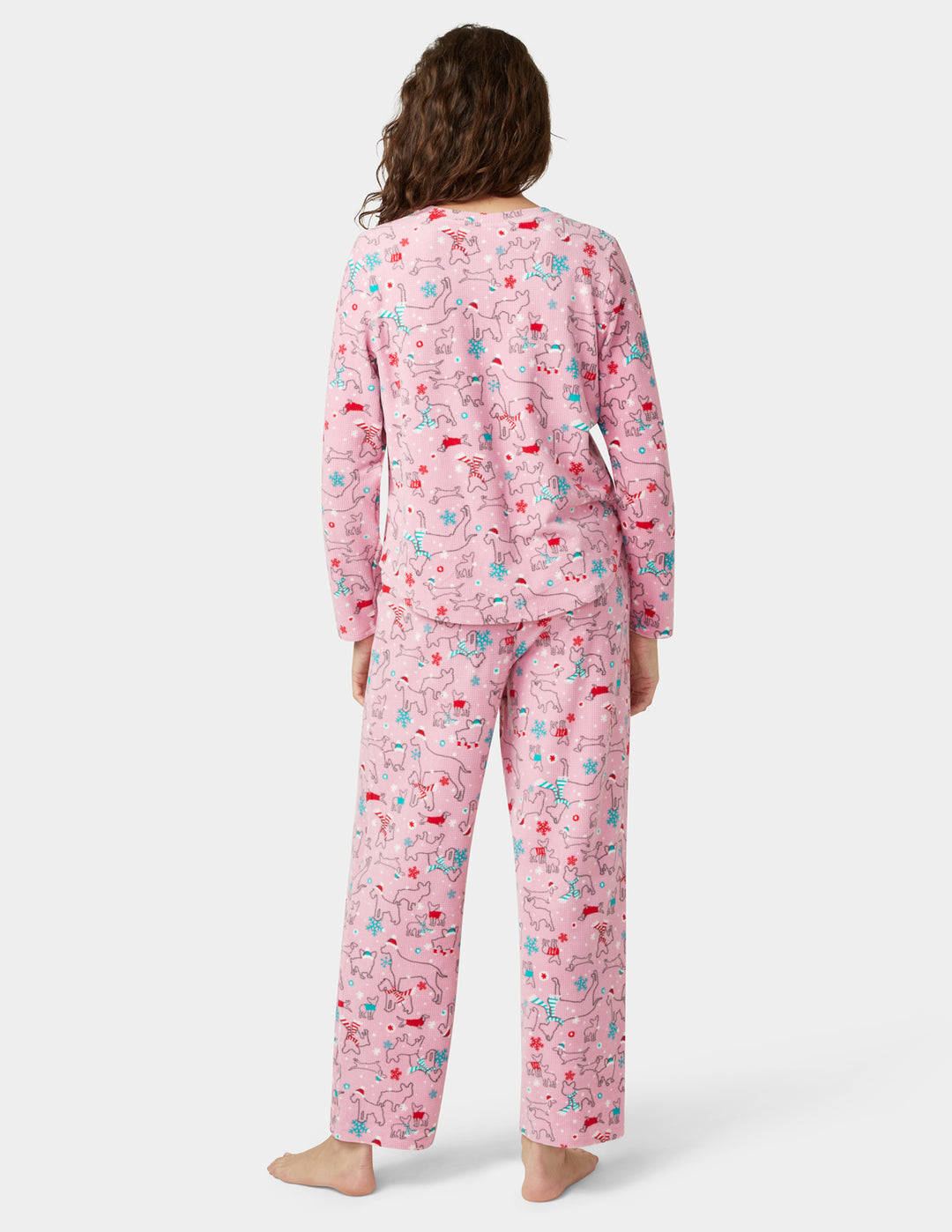 Waffle Fleece PJ Set