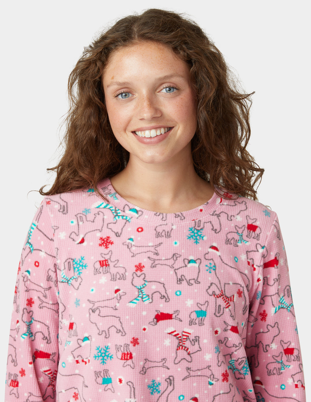 Waffle Fleece PJ Set
