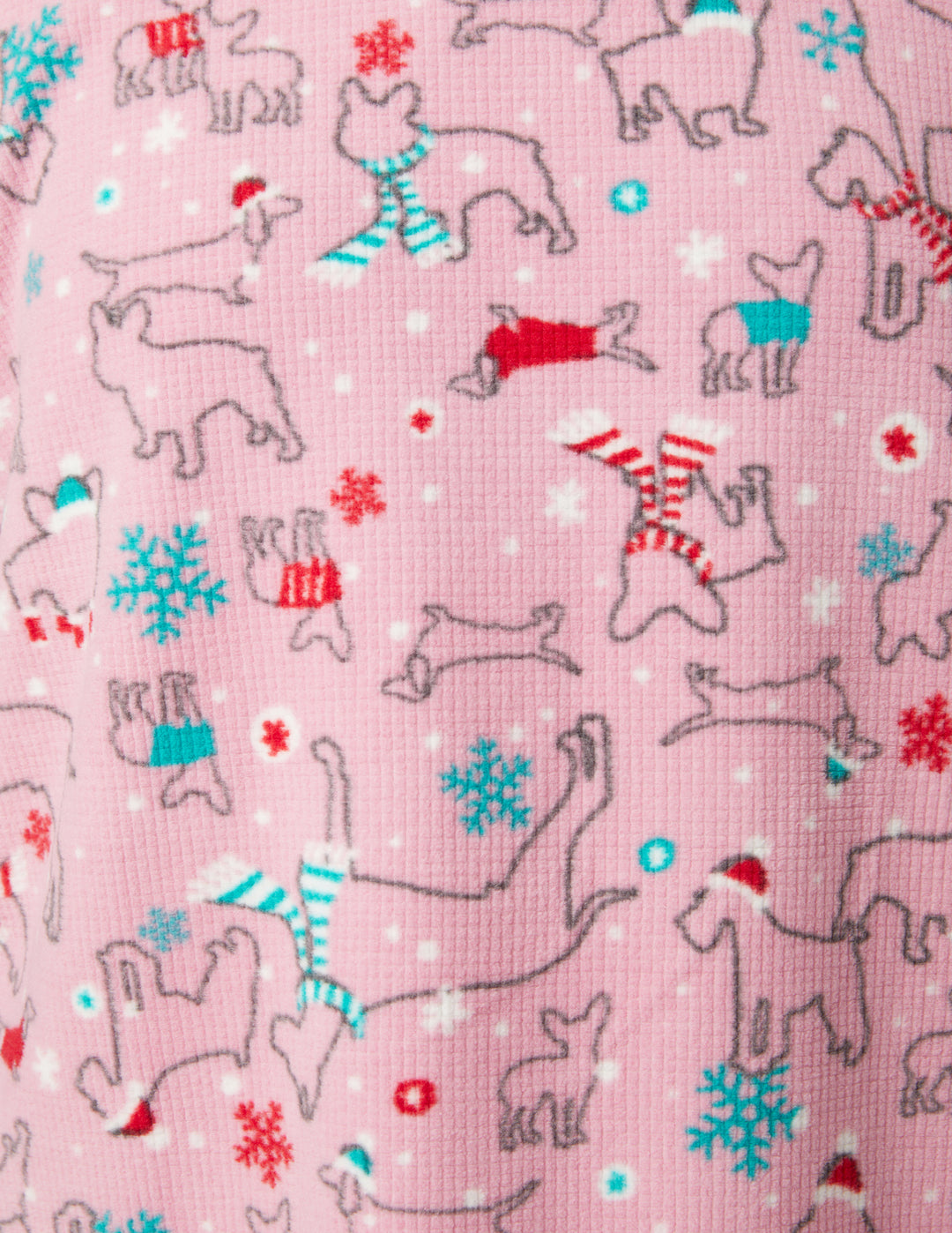 Waffle Fleece PJ Set