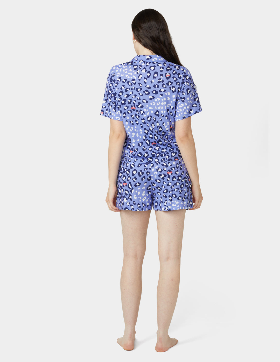 Short Sleeve Notch Collar PJ Set