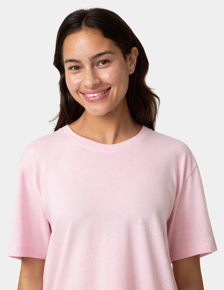 Short Sleeve Cotton Candied Boxy PJ Tee