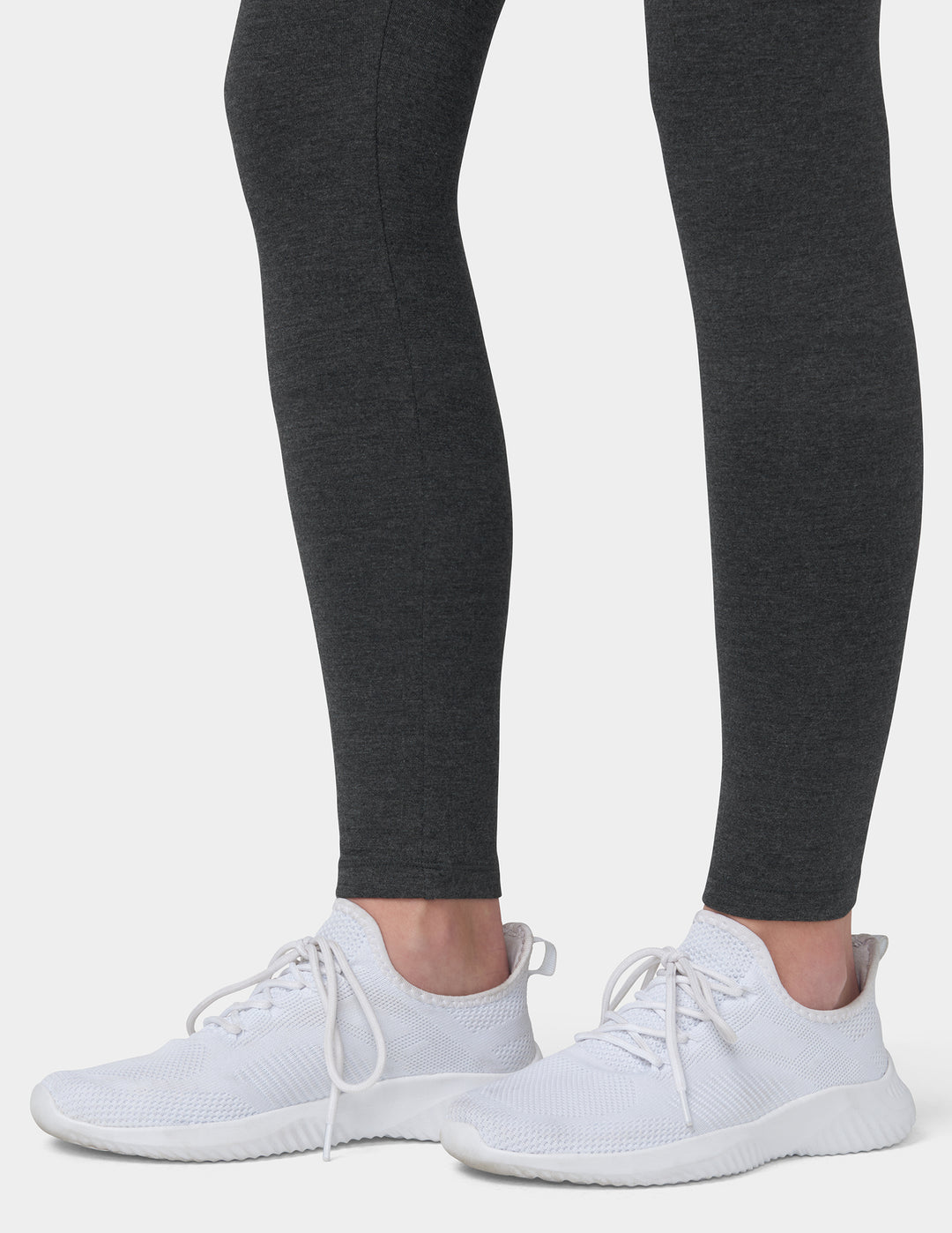 adidas gazelle silver green womens Hue Graphite Heather Ultra Leggings with Wide Waistband