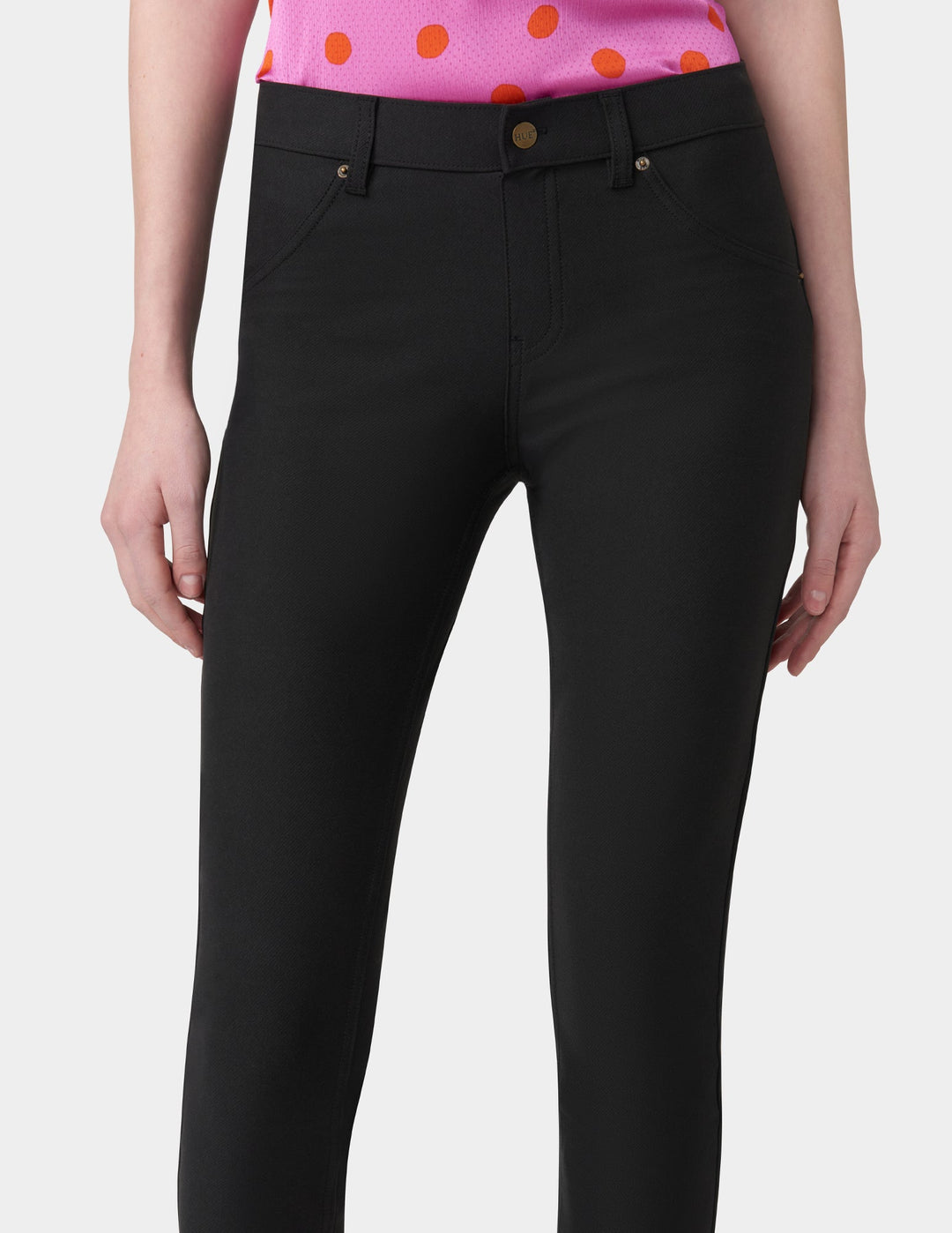 Hue Original Distressed Jean Leggings in Blue Hue Original Distressed Jean Leggings in Blue