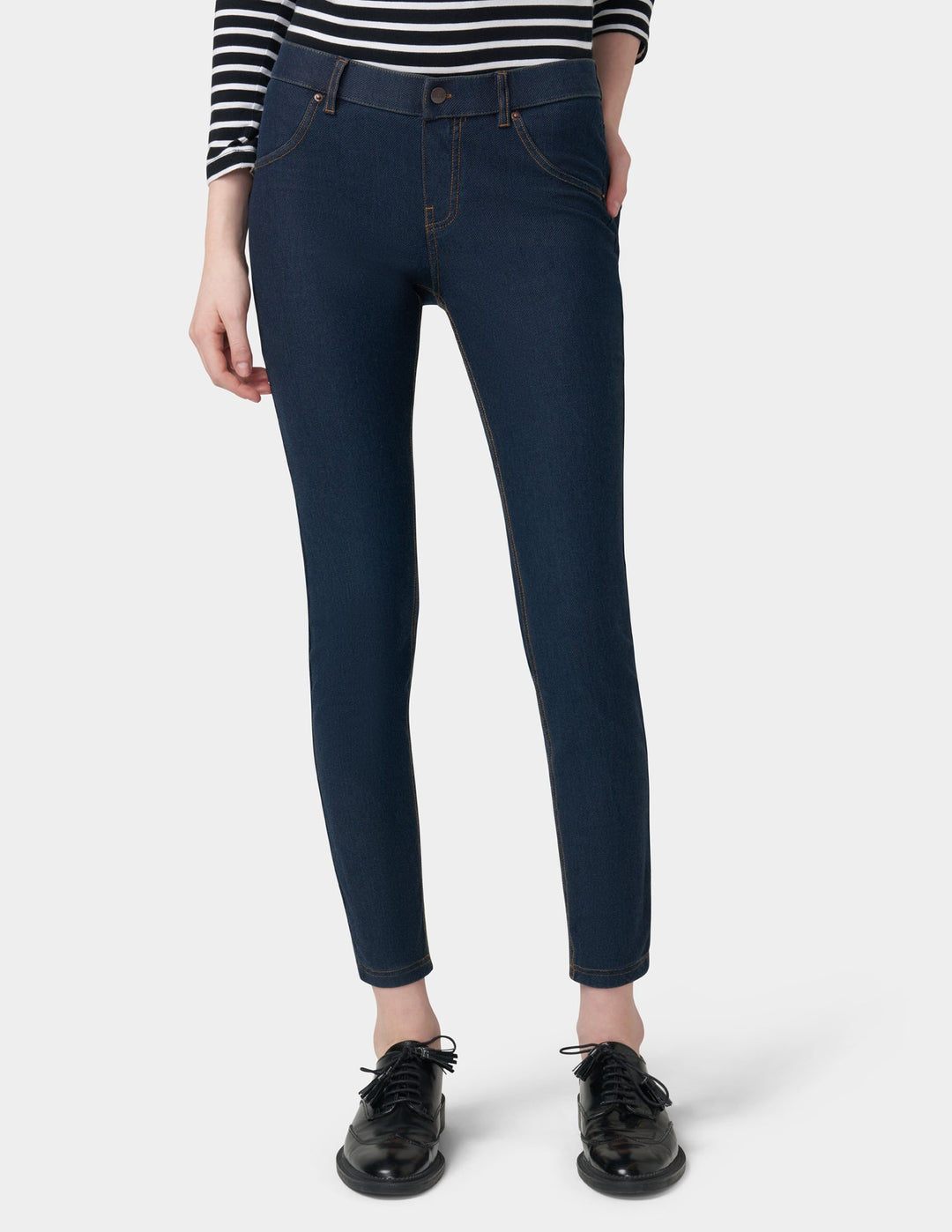 Essential Denim Leggings – HUE - Main Image