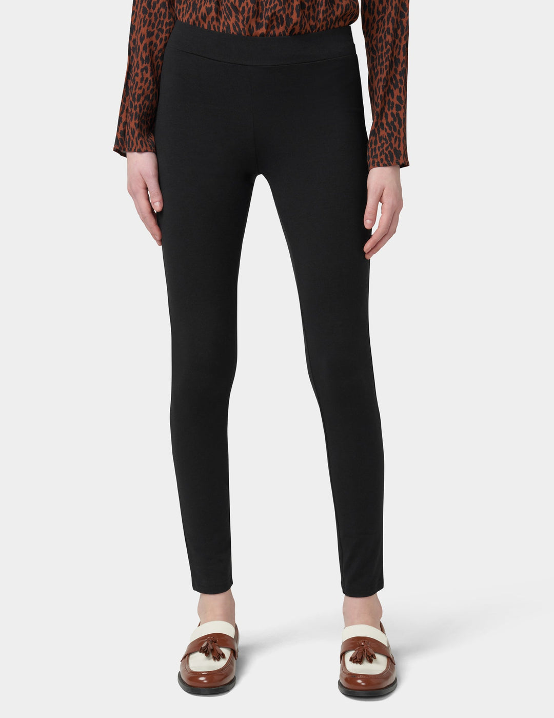 Wide Waistband Blackout Cotton Leggings – HUE