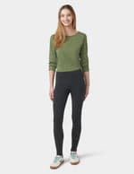 Wide Waistband Blackout Cotton Leggings