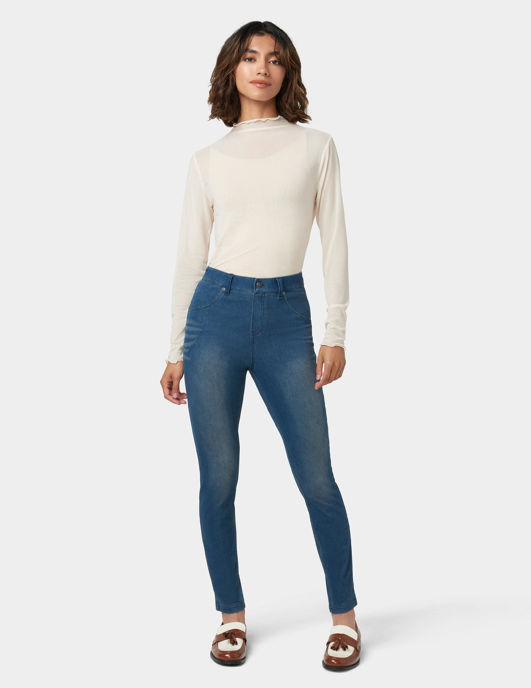 Ultra Soft Denim Legging – HUE