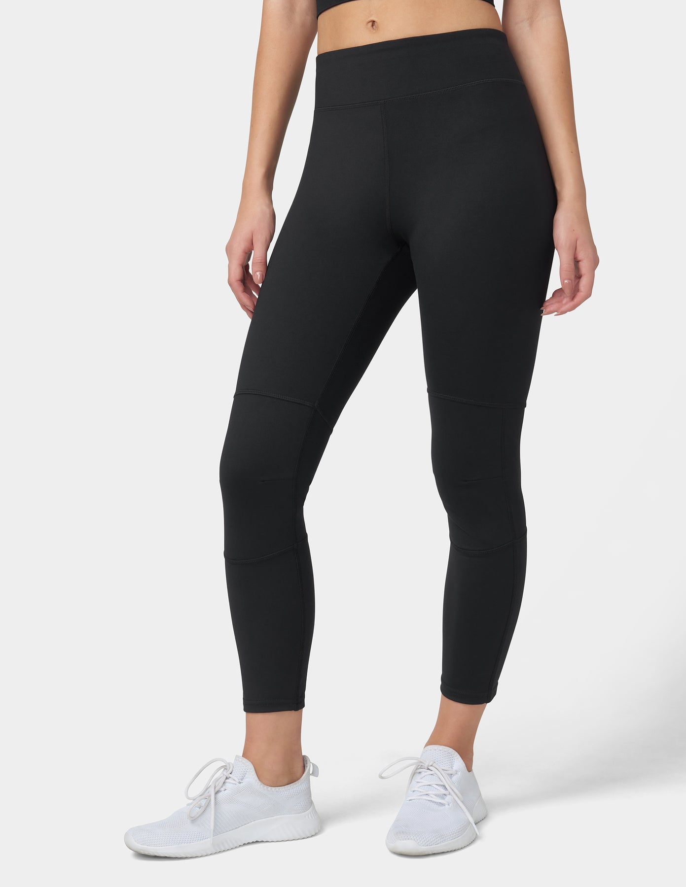 Hue Botanical Skimmer Leggings – Linen Color, Floral Print, Size Small