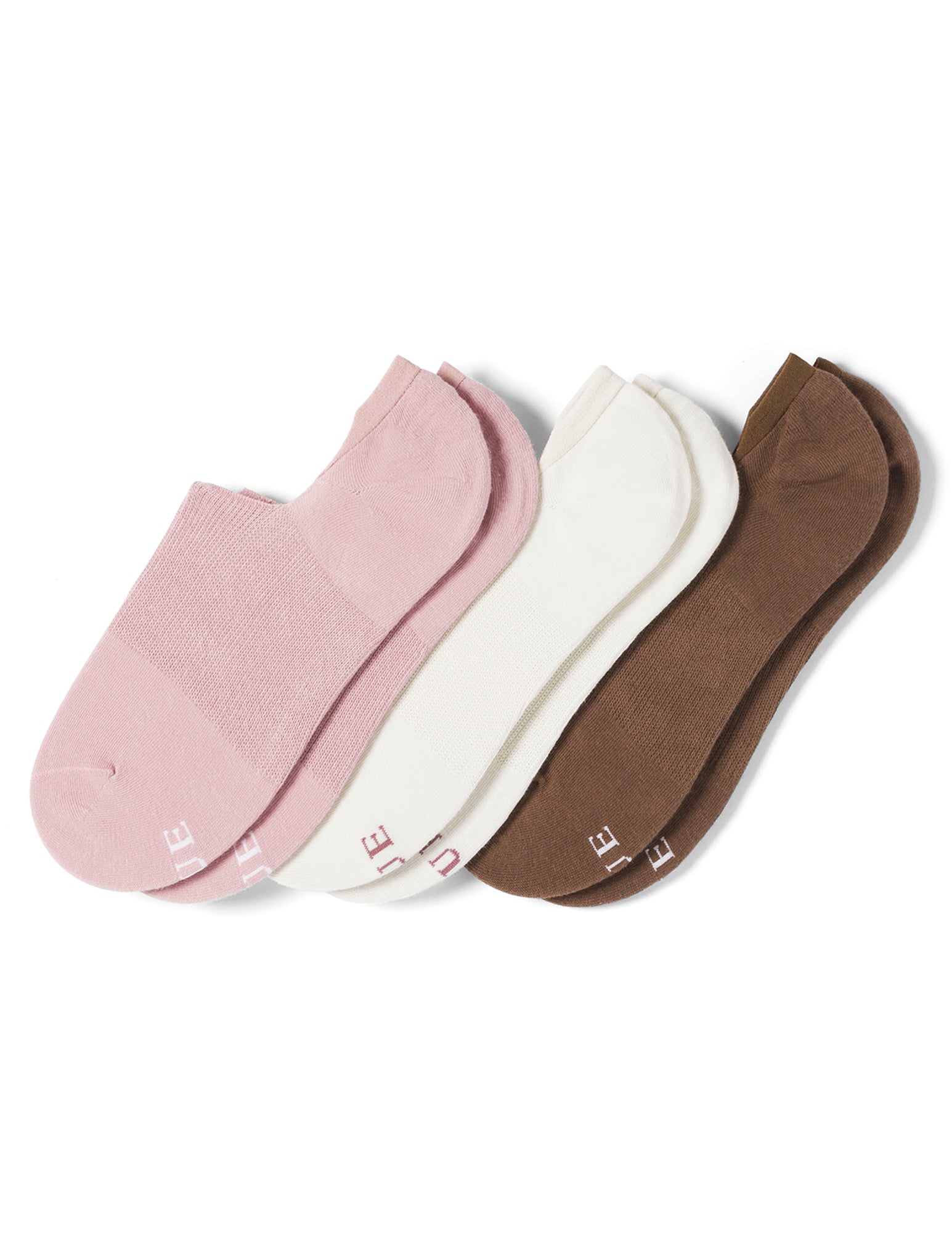 Cotton No Show Arch Hug Sock 3 Pair Pack – HUE