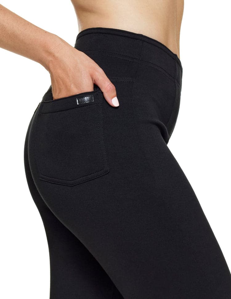 PontEase Cropped Flare Legging HUE