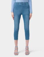 Hi-Rise Ultra Soft Denim Capri Legging