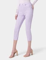 Hi-Rise Ultra Soft Denim Capri Legging